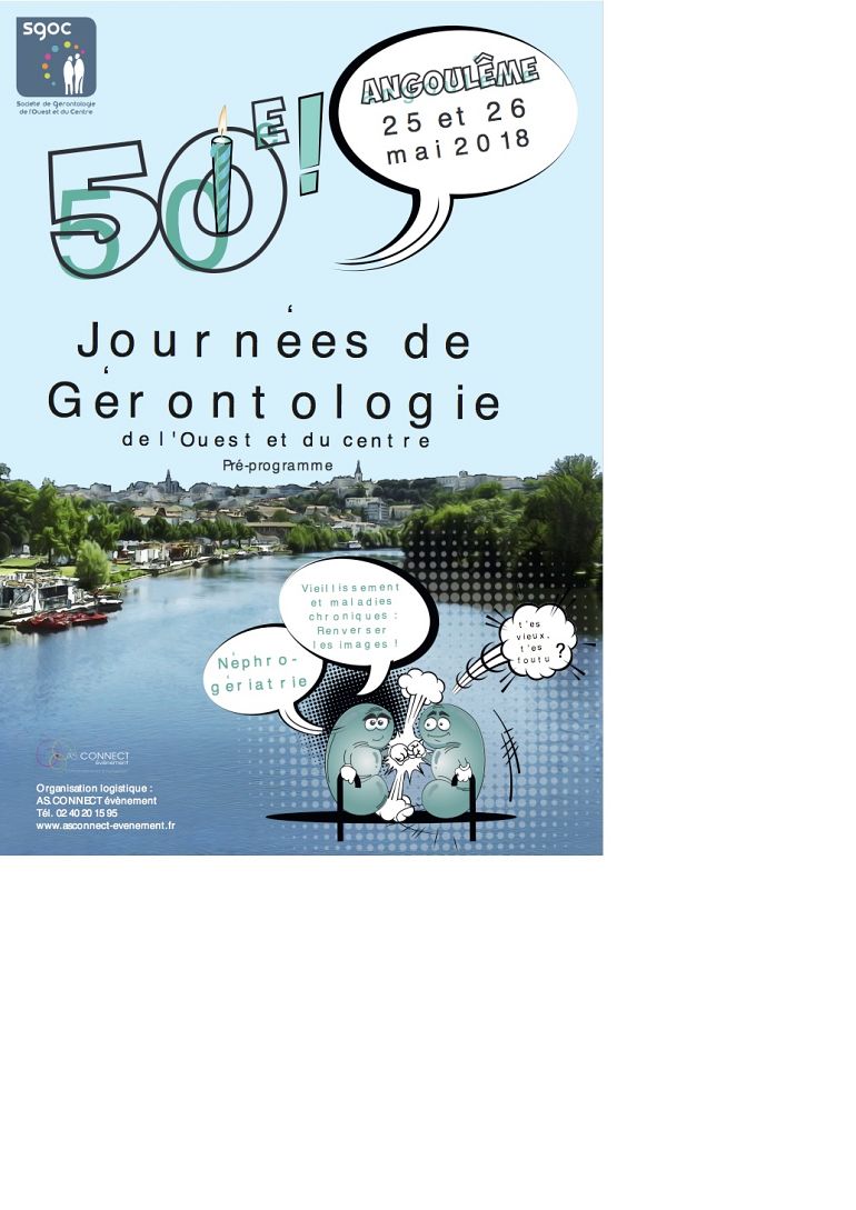 50es Journées de Gérontologie Angoulême 2018